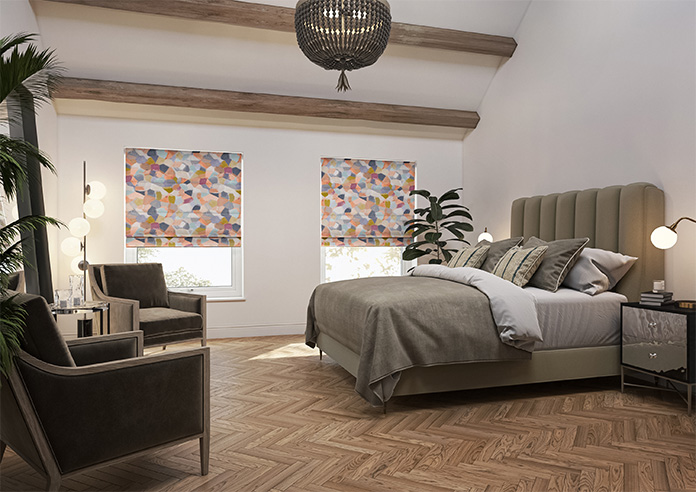 Whinfell, Coral - Twist&Fit Roman Blind - Image 7